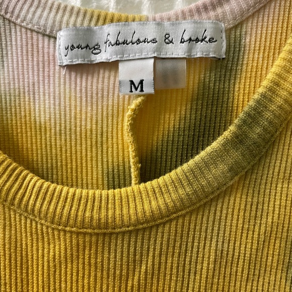 Young Fabulous & Broke Robbie Tie Dye Tank Dress - Picture 3 of 5